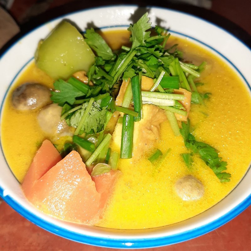 Bước 4 Thành phẩm Cà ri chay (công thức được chia sẻ từ người dùng)