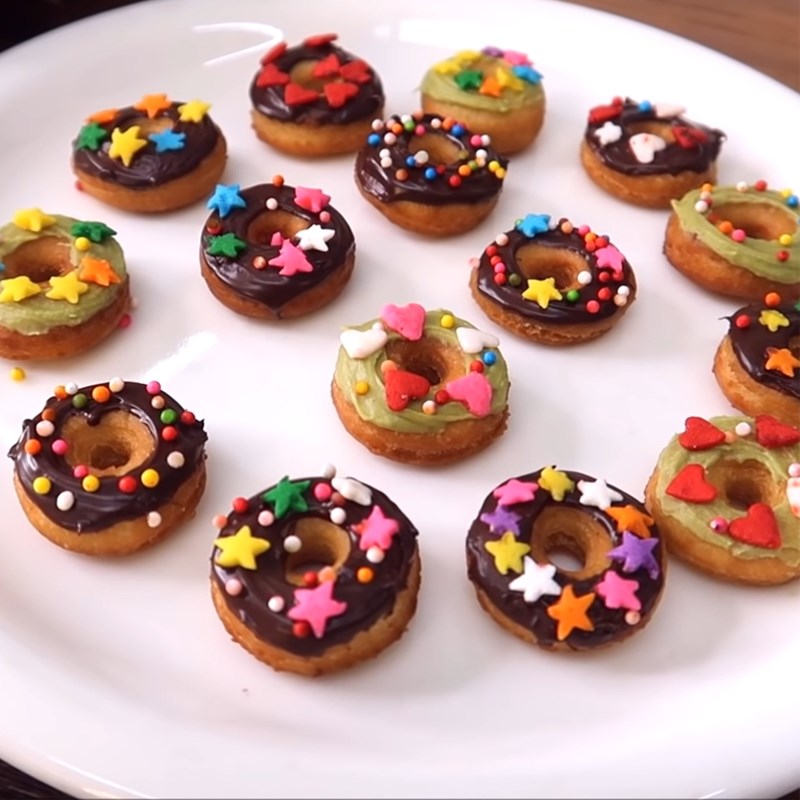 Bước 5 Thành phẩm Bánh donut mini