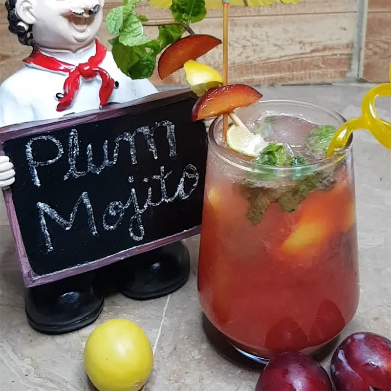 Bước 4 Thành phẩm Mojito mận