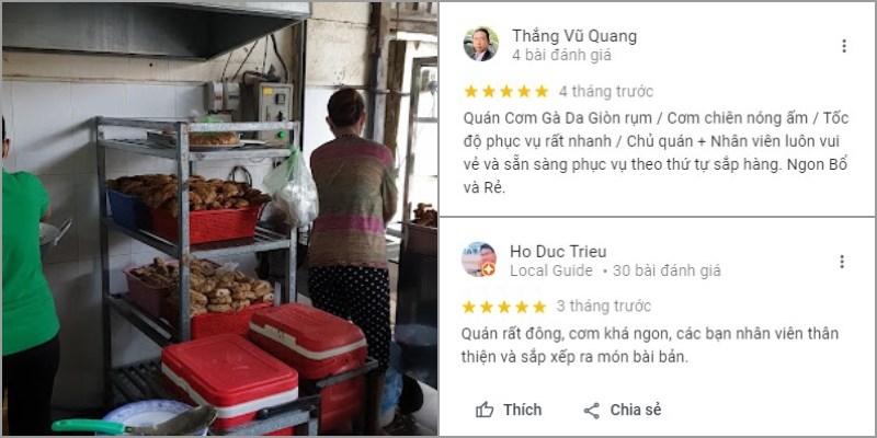 Quán Cơm Gà Xối Mỡ Quốc Hương 