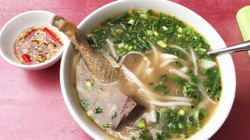 Cháo bột vịt