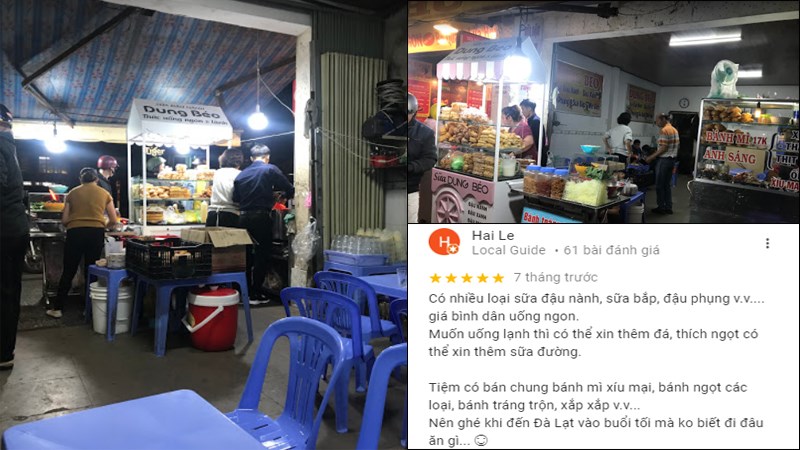 Quán sữa cô Dung béo