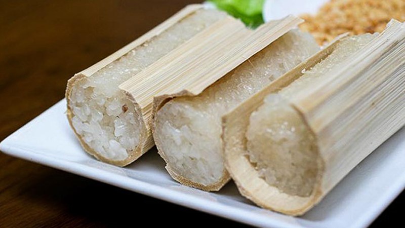 Cơm nướng ống (cơm lam)