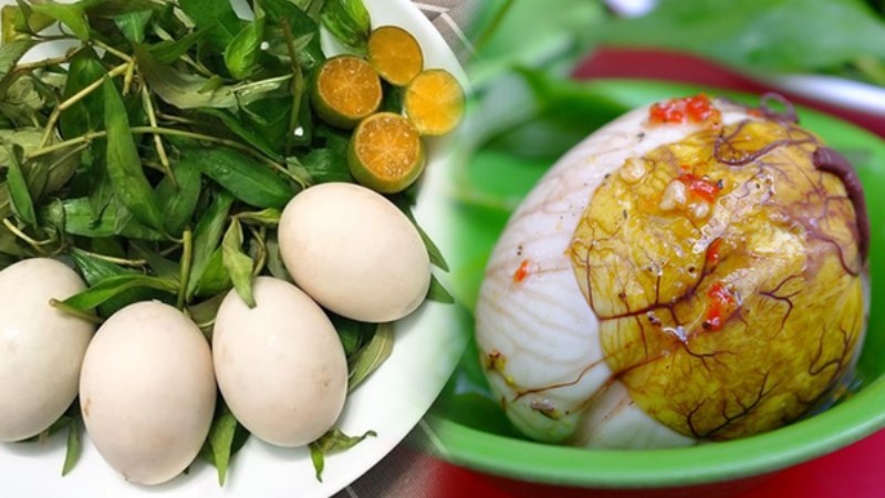 Trứng vịt lộn