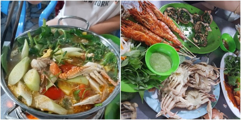 Món ăn tại Quán 06 