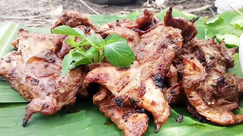 Chuột đồng nướng