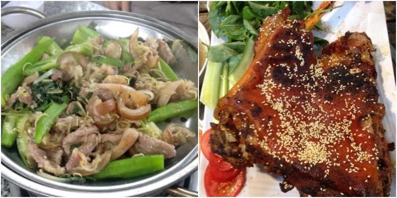 Món ăn tại Quán Đan Dê Tươi 