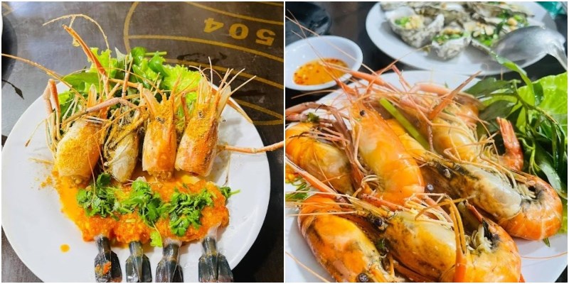 Món ăn tại Quán Lẩu Tôm Càng Xiên 