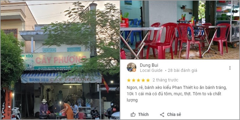 Quán bánh xèo Cây Phượng