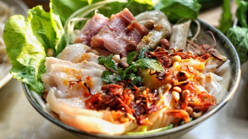 Bún mắm nêm