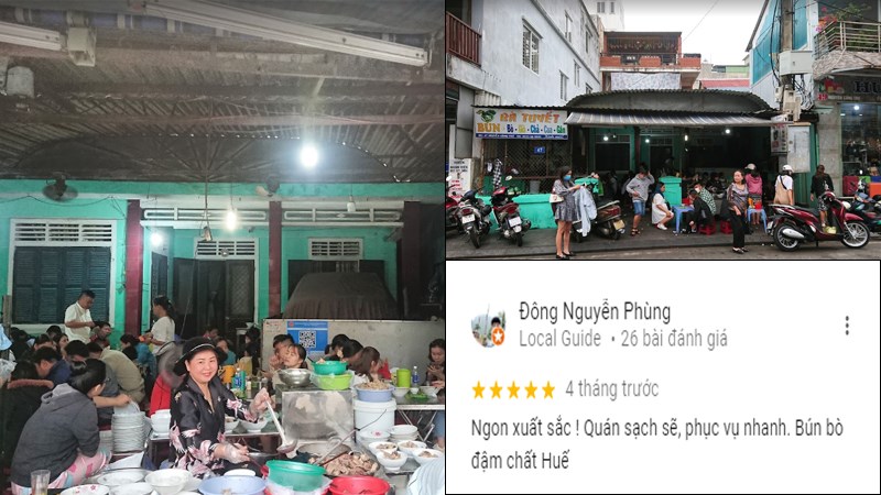 Quán Bún Bò Huế Bà Tuyết