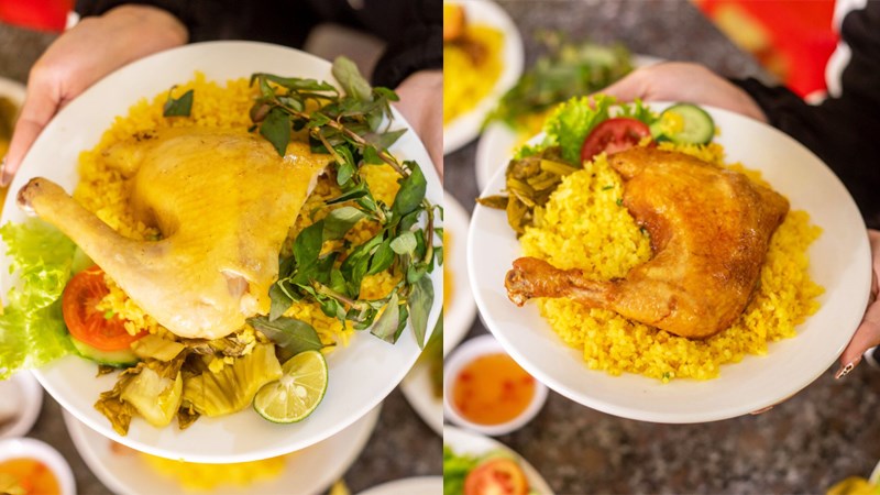 Quán Cơm gà xối mỡ Lâm Hà