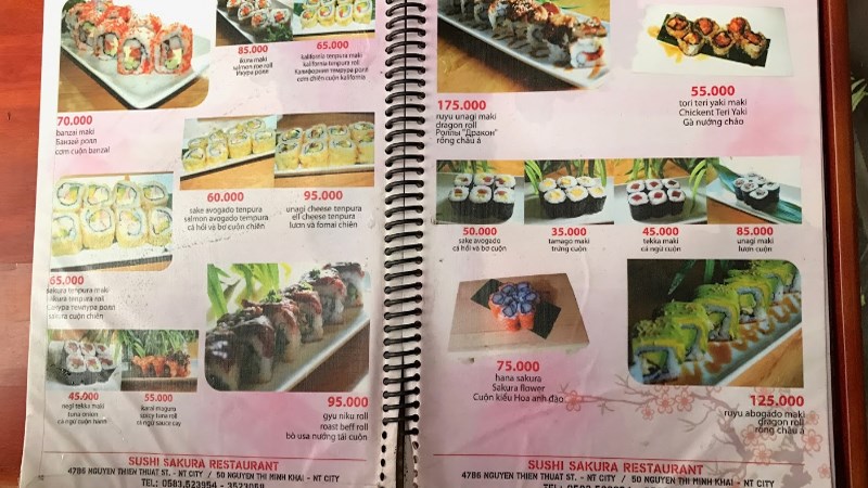 Nhà hàng Sakura Sushi