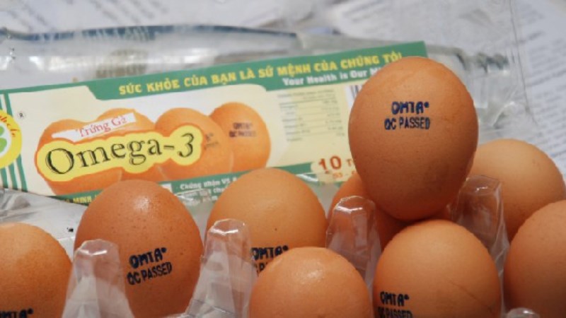 Trứng gà omega-3