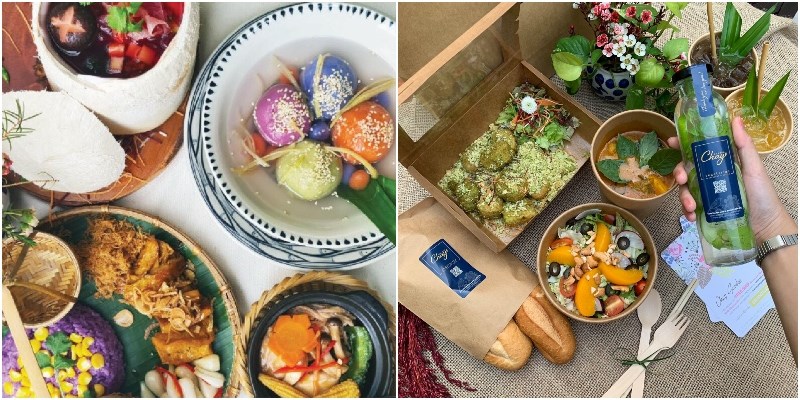 Nhà hàng Chay Garden có thức ăn mang màu sắc tươi mới 