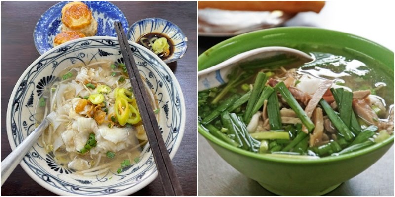 Món ăn tại Quán Mì Cá Ký Con 