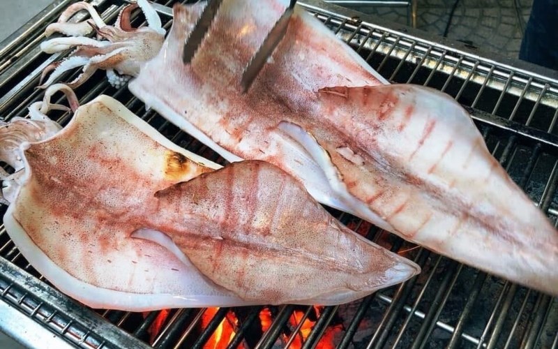 Mực một nắng Bình Thuận