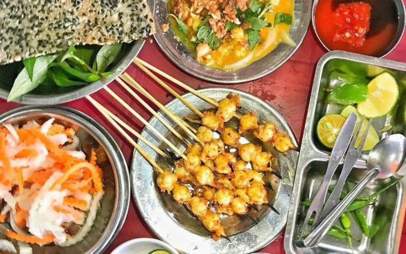 Răng mực nướng Bình Thuận