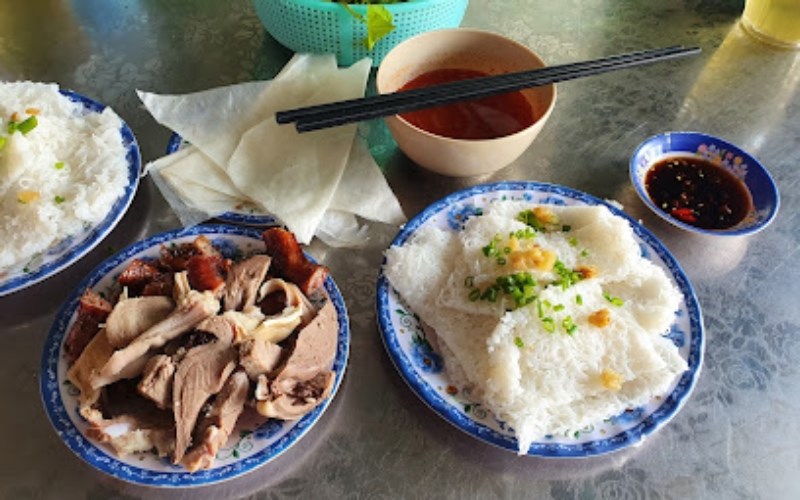 Bánh hỏi lòng heo