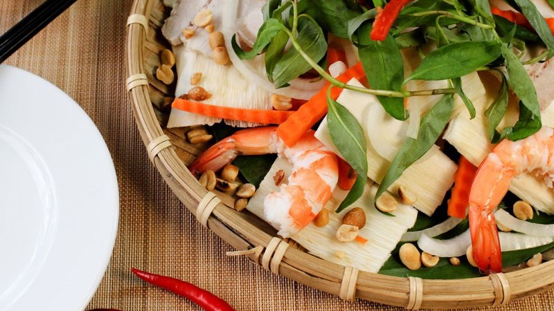 Gỏi củ hủ dừa