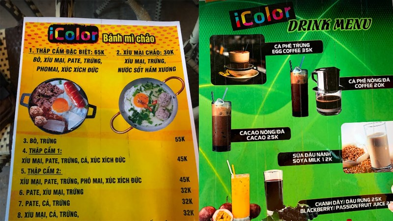 Quán Bánh Mì Chảo iColor