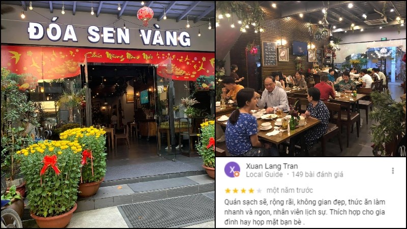 Nhà hàng chay Đóa Sen Vàng 