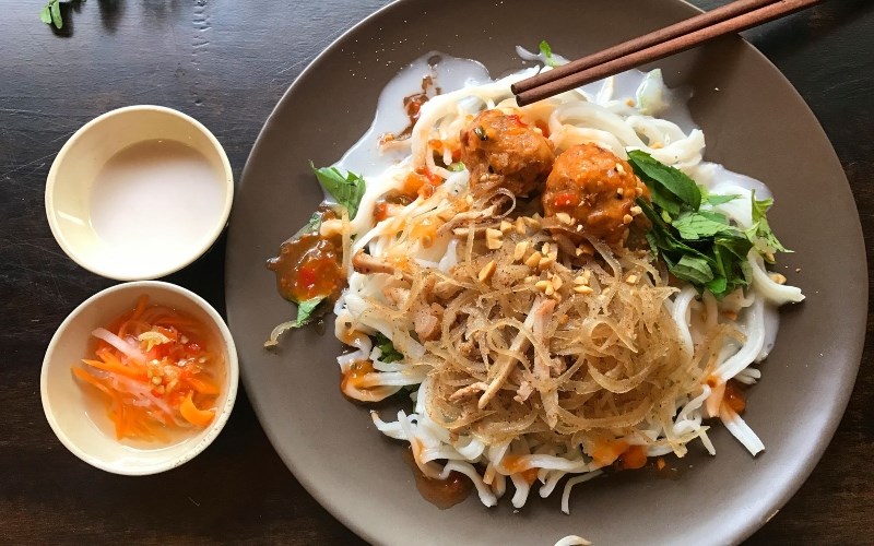Món ăn tại Quán Hủ tiếu Dì năm Sadec (1)