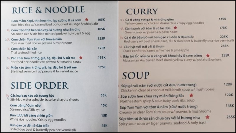 Nhà hàng Tuk Tuk Thai Bistro  