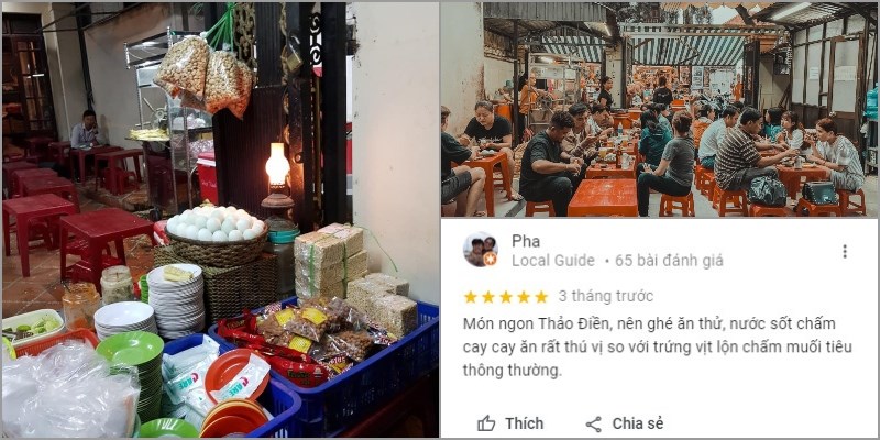 Quán Hột Vịt Lộn Kim Thảo 
