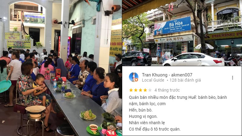 Quán Cơm Hến - Bún Bò Huế Bà Hòa