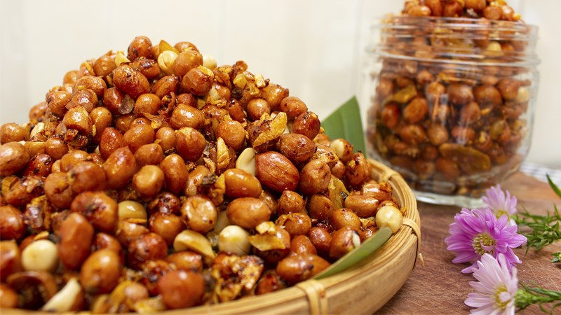 Đậu phộng rang