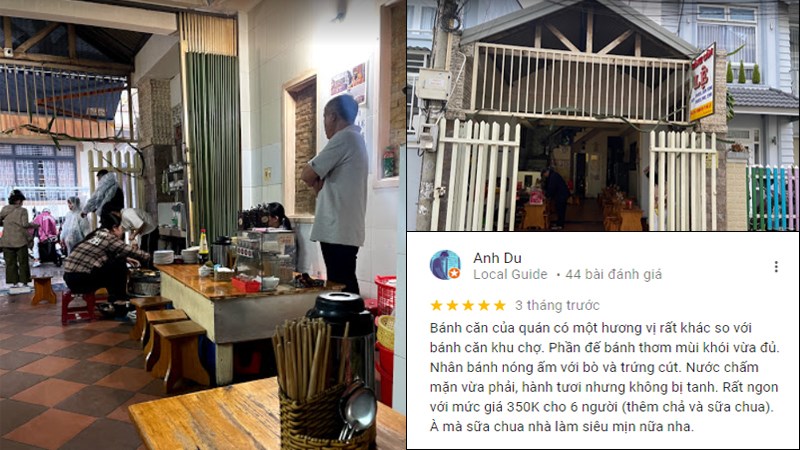 Quán Bánh Căn Lệ