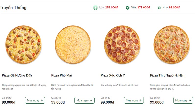 Nhà hàng The Pizza Company