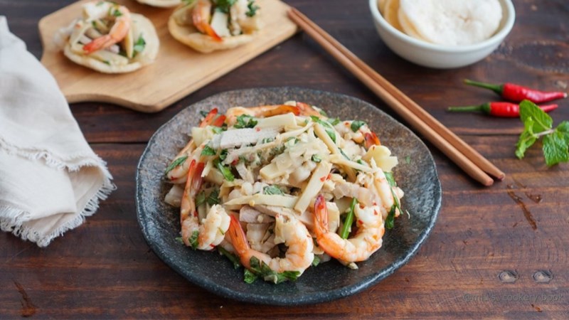 Măng núi trộn Quảng Nam