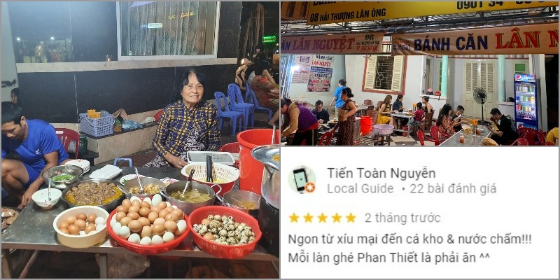 Quán Bánh căn Lân Nguyệt
