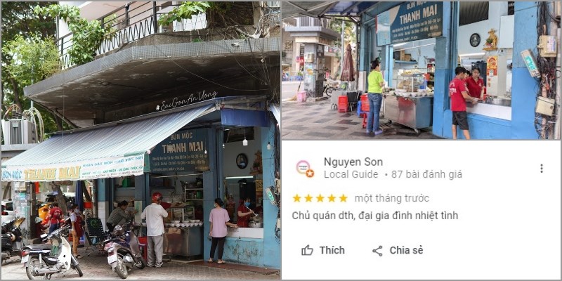 Quán Bún Mọc Thanh Mai
