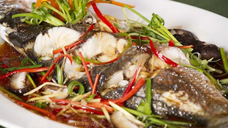 Cá dầm xanh sông Đà