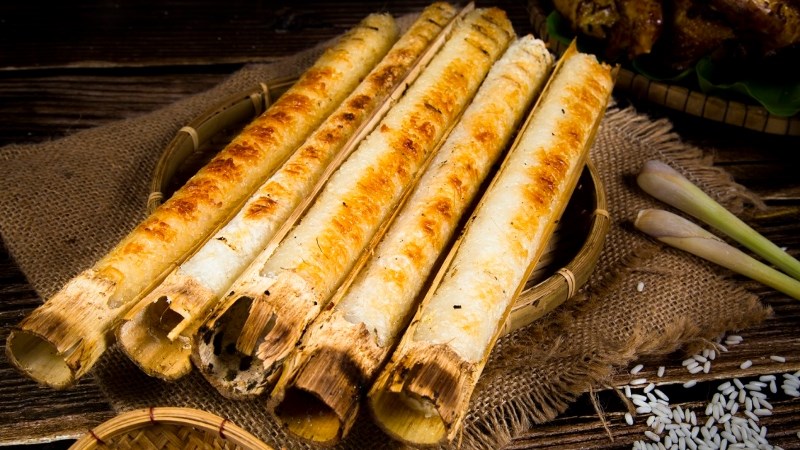 Cơm lam người Thái