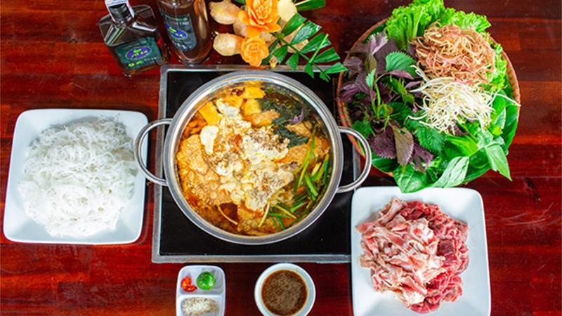 Lẩu cua đồng