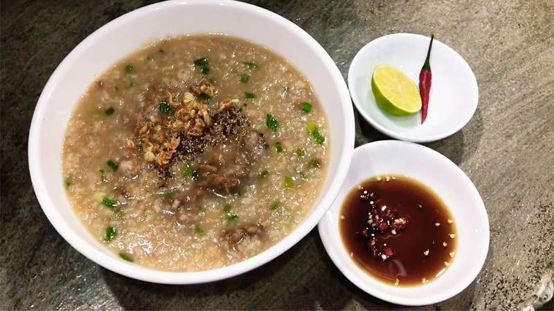 Cháo nhum