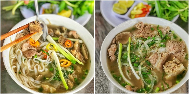 Món ăn tại Quán Phở Minh 