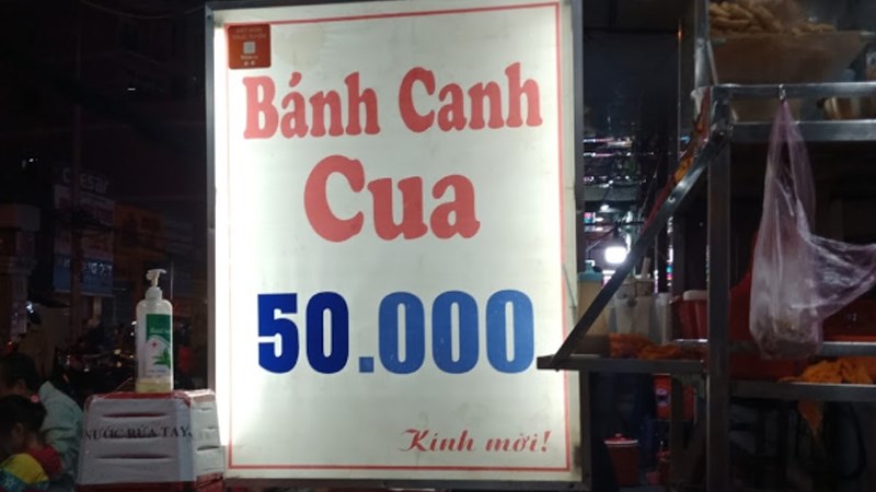 Quán Bánh canh cua Út Lệ