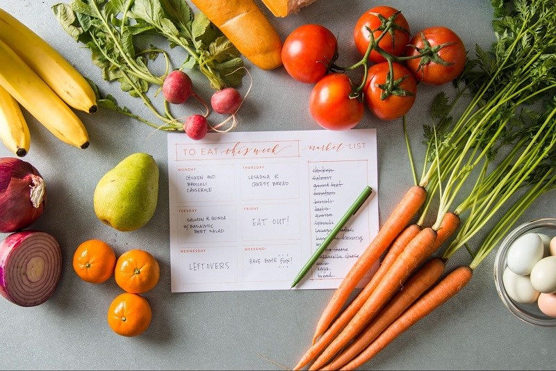 L&ecirc;n sẵn kế hoạch ăn từ trước