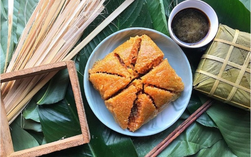 Bánh chưng làng Đầm