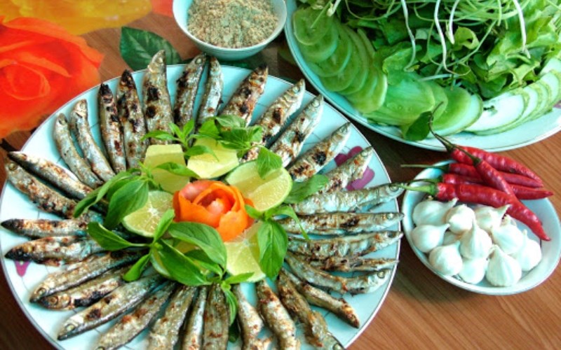 Cá mương nướng