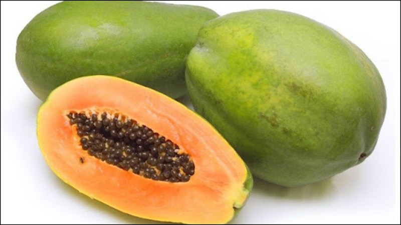 Nguyên liệu món ăn nước ép đu đủ