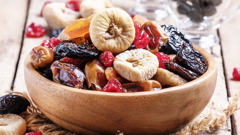 Mua trái cây sấy khô ở đâu?