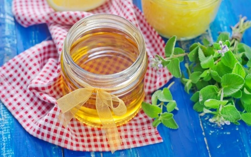 mật ong hoa bạc hà