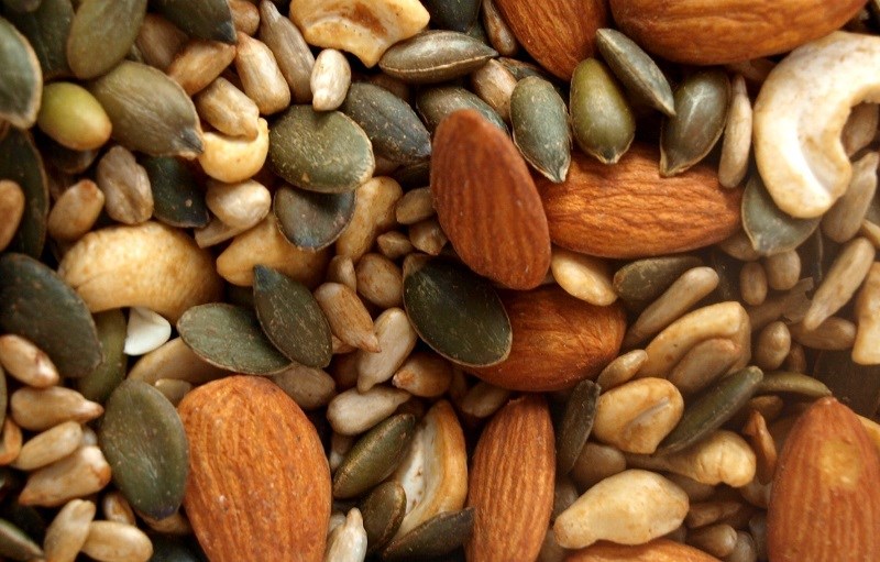 Các một số loại hạt, quả hạch