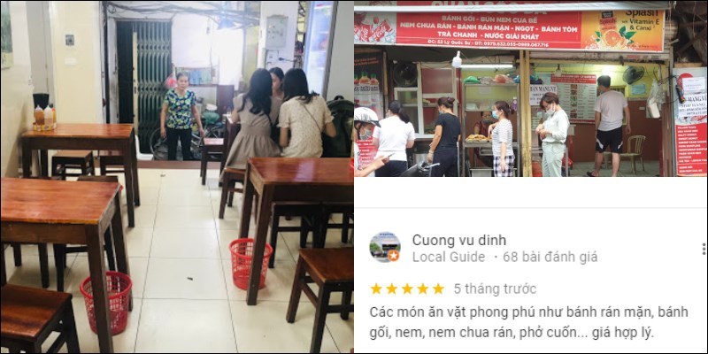 Quán bánh gối Lý Quốc Sư